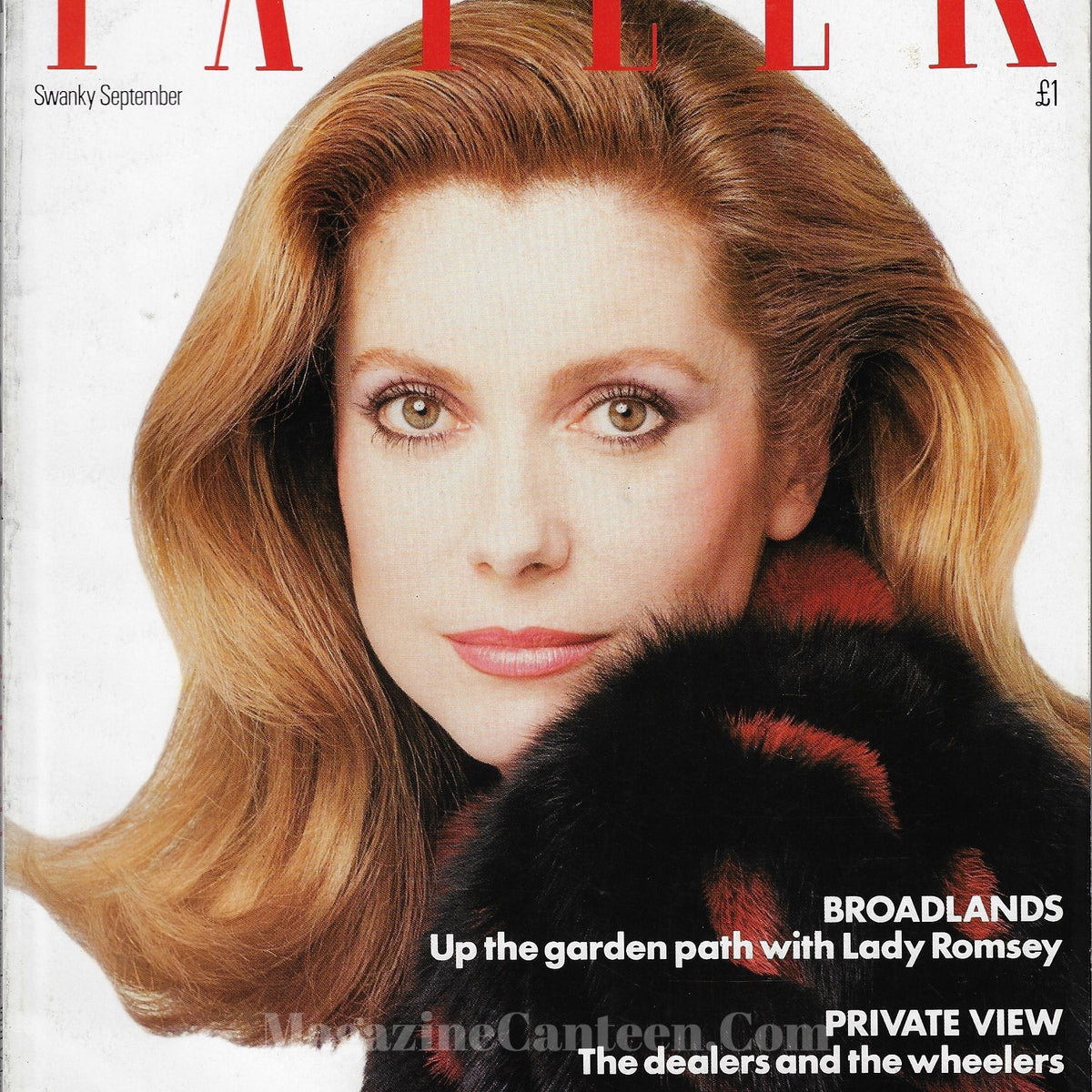Tatler Magazine Catherine Deneuve Magazine Canteen tatler-magazine-catherine-deneuve-magazine-canteen