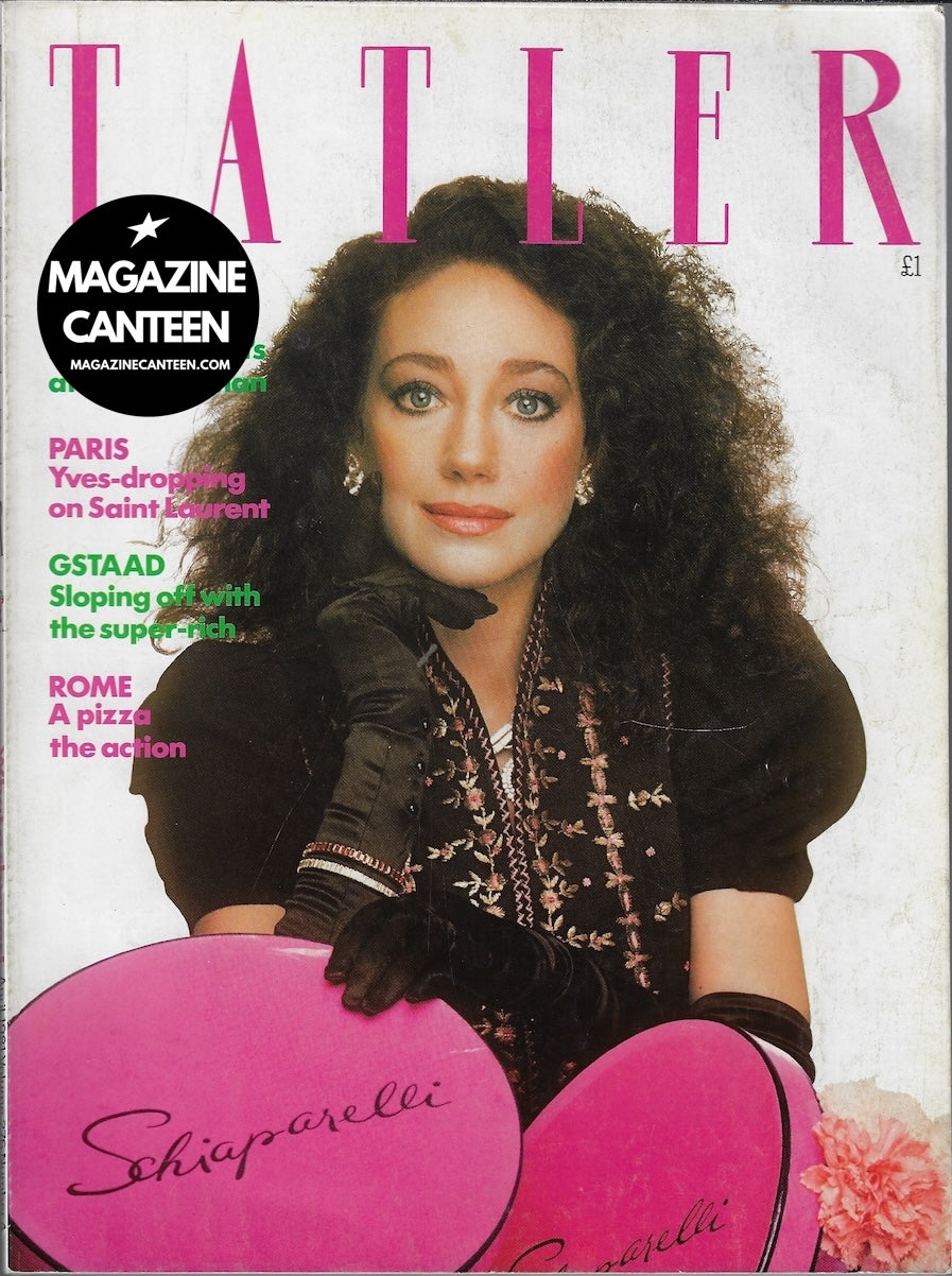 Tatler Magazine - Marisa Berenson HERB RITTS Don McCullin WAYNE SLEEP