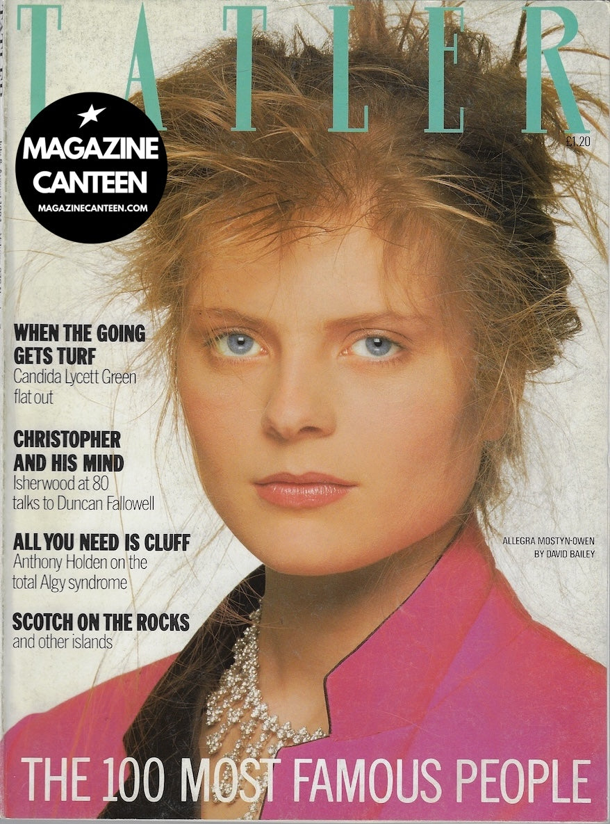 Tatler Magazine - Allegra Owen JEAN PAUL GAULTIER Mario Testino