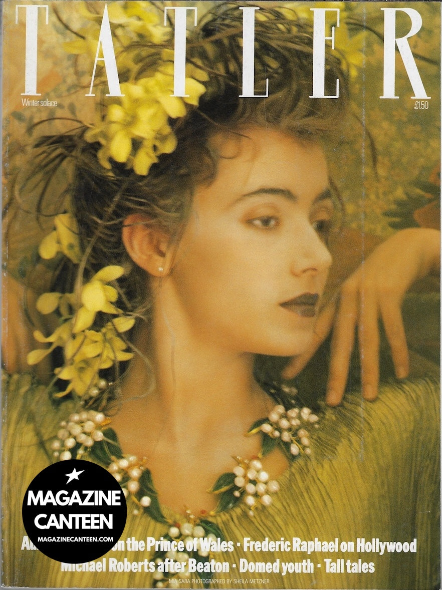 Tatler Magazine - MIA SARAH Sheila Metzner LUCY FERRY Jason Connery