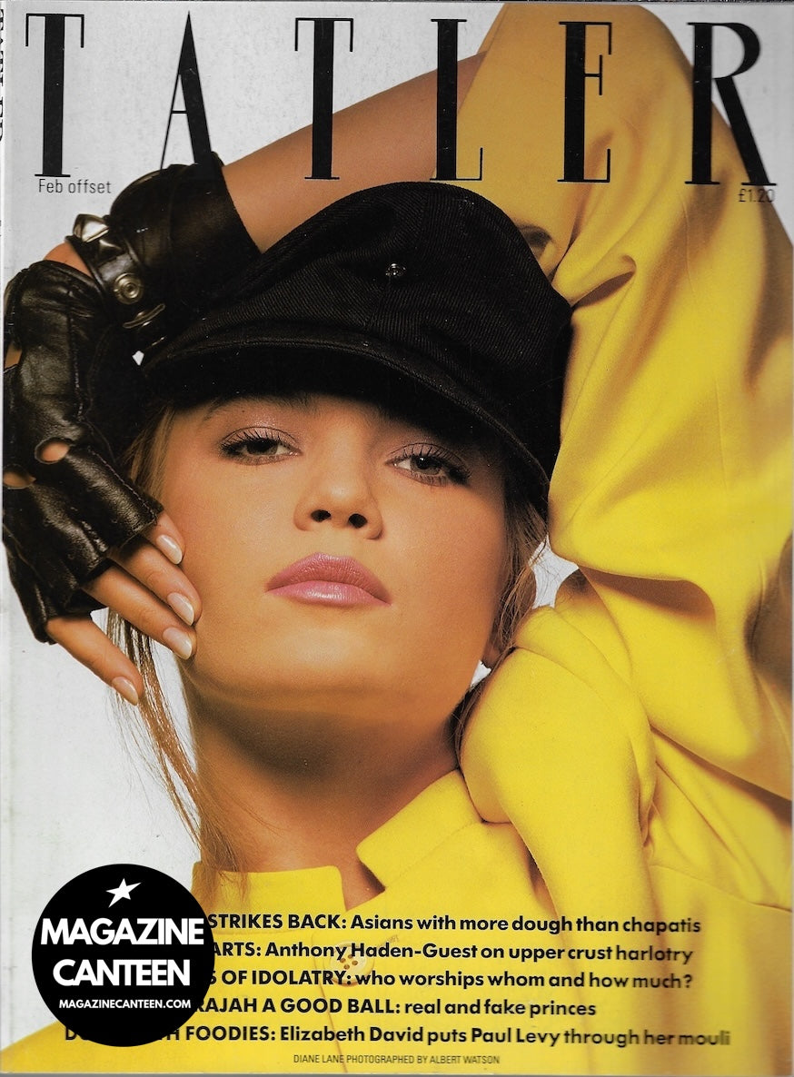 Tatler Magazine - DIANE LANE Albert Watson BARRY LATEGAN Nick Knight