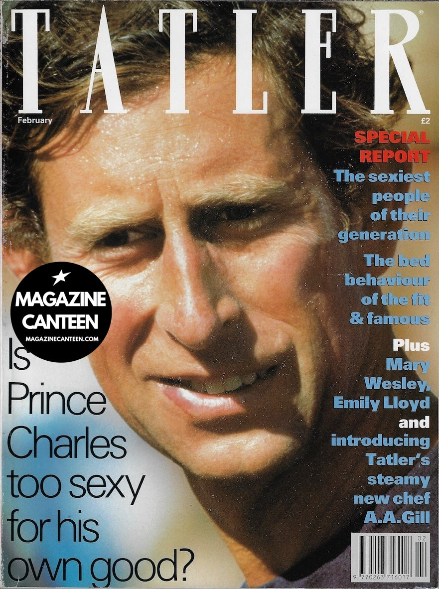 Tatler Magazine - Prince Charles HUGH GRANT Elizabeth Hurley