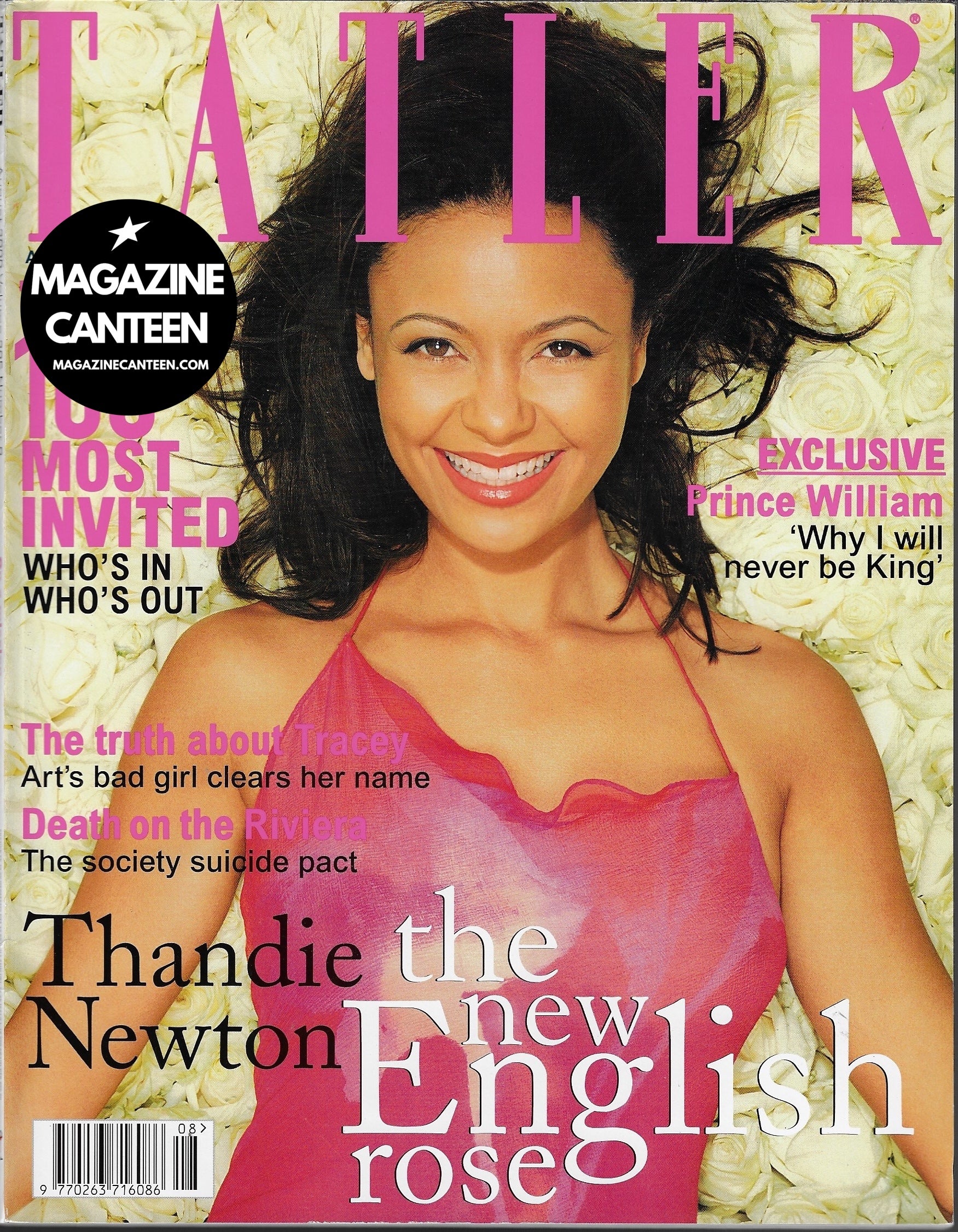 Tatler Magazine - THANDIE NEWTON Tracey Emin