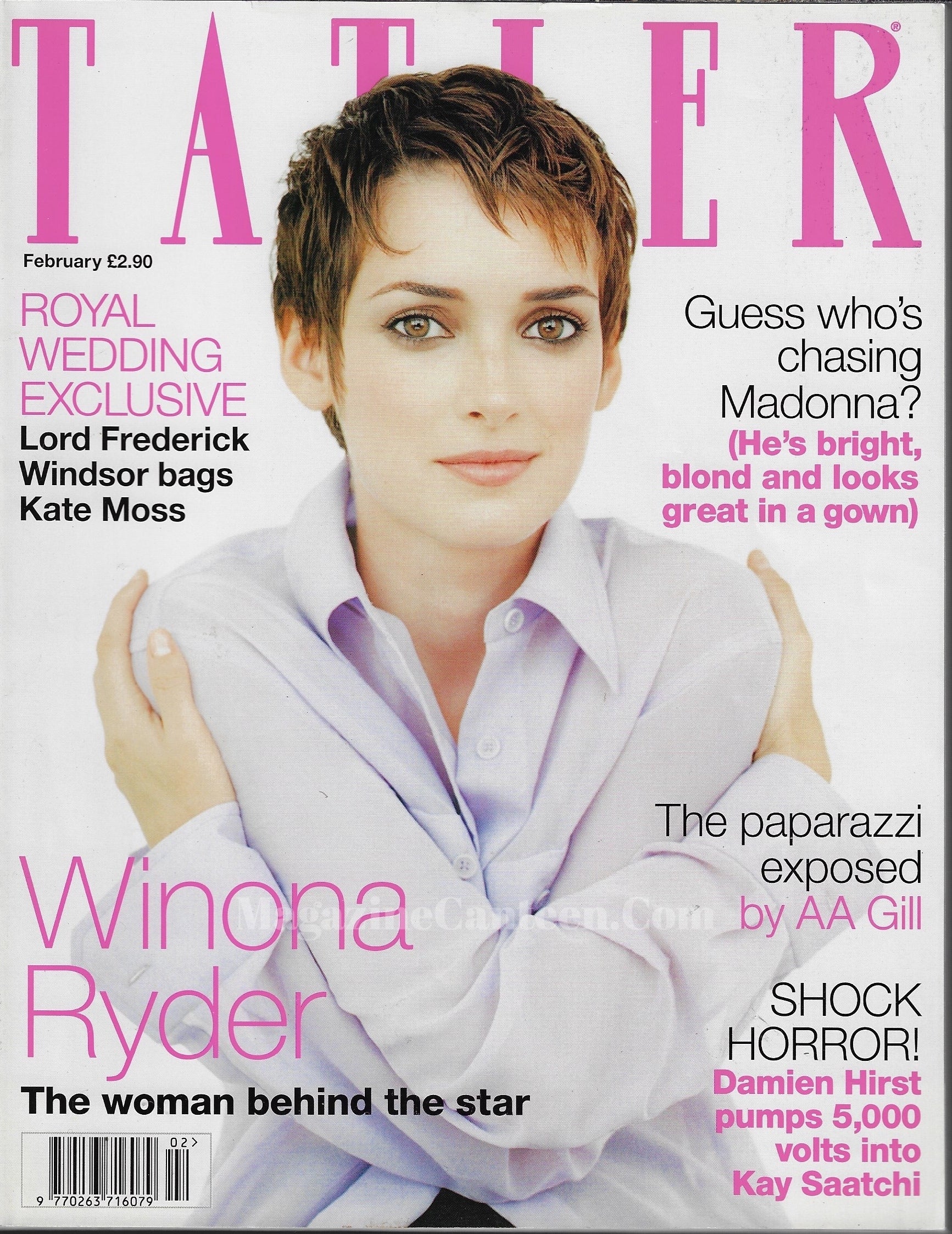 Tatler Magazine - Winona Ryder – magazine canteen