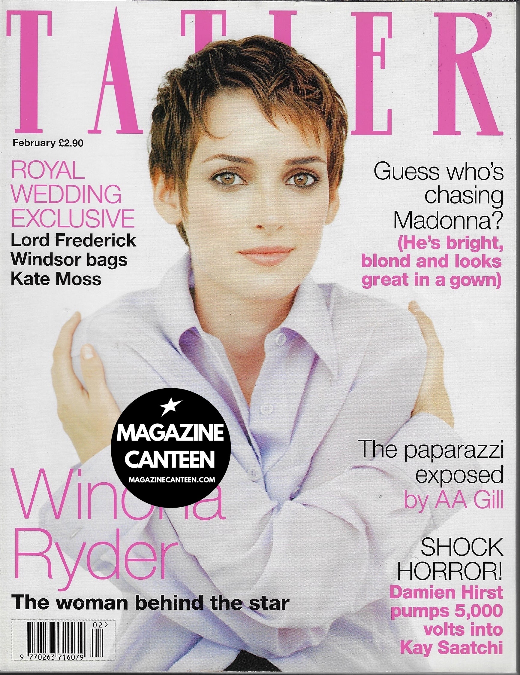 Tatler Magazine - WINONA RYDER