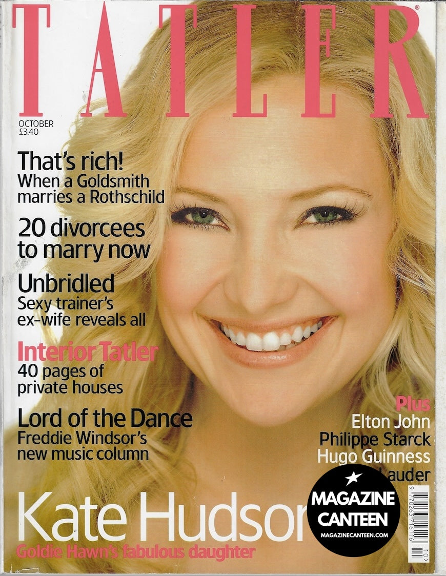 Tatler Magazine - Kate Hudson 