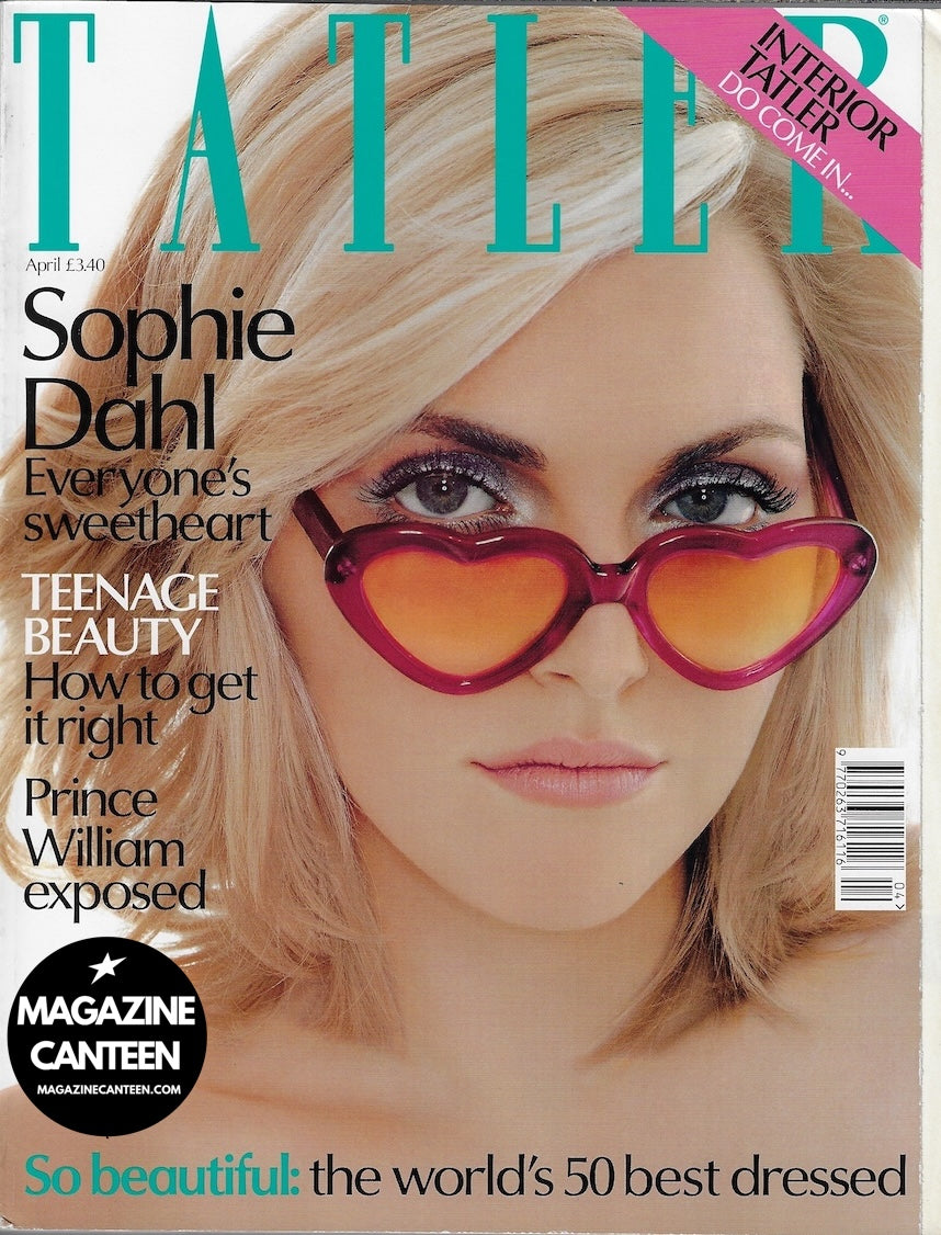 Tatler Magazine - Sophie Dahl 