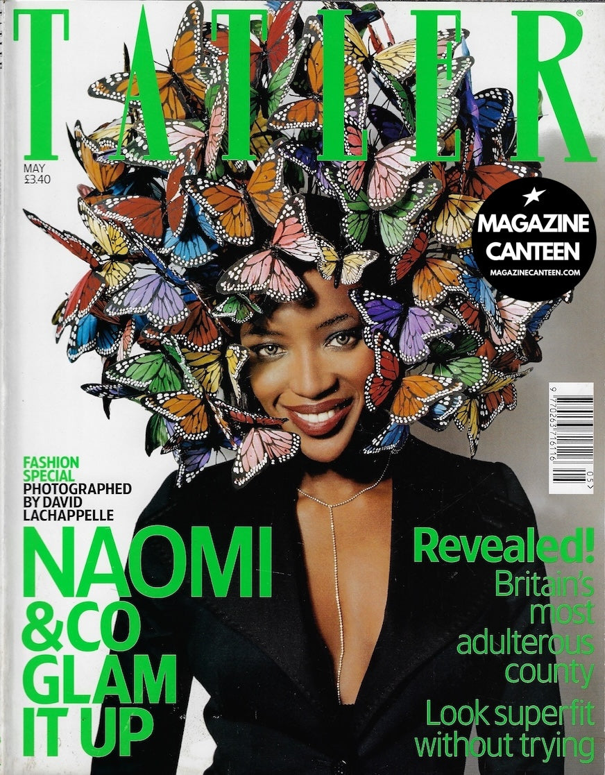 Tatler Magazine - Naomi Campbell KAROLNA KURKOVA Stephanie Seymour