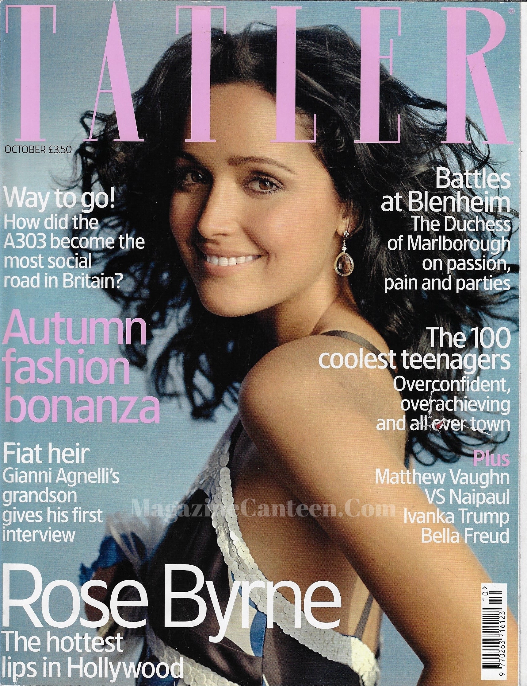 Tatler Magazine - Rose Byrne – magazine canteen