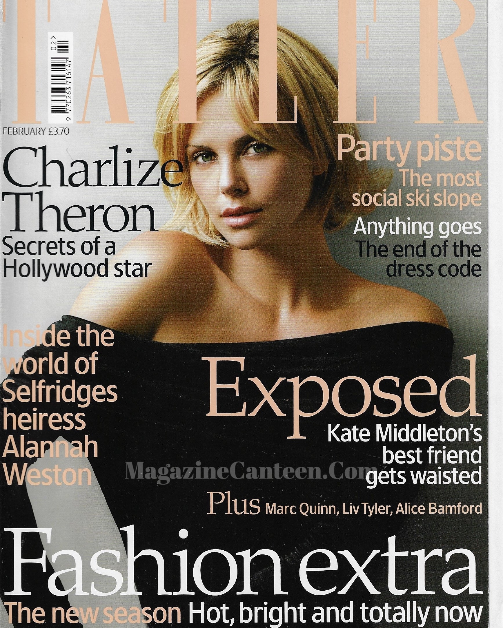 Tatler Magazine - Charlize Theron