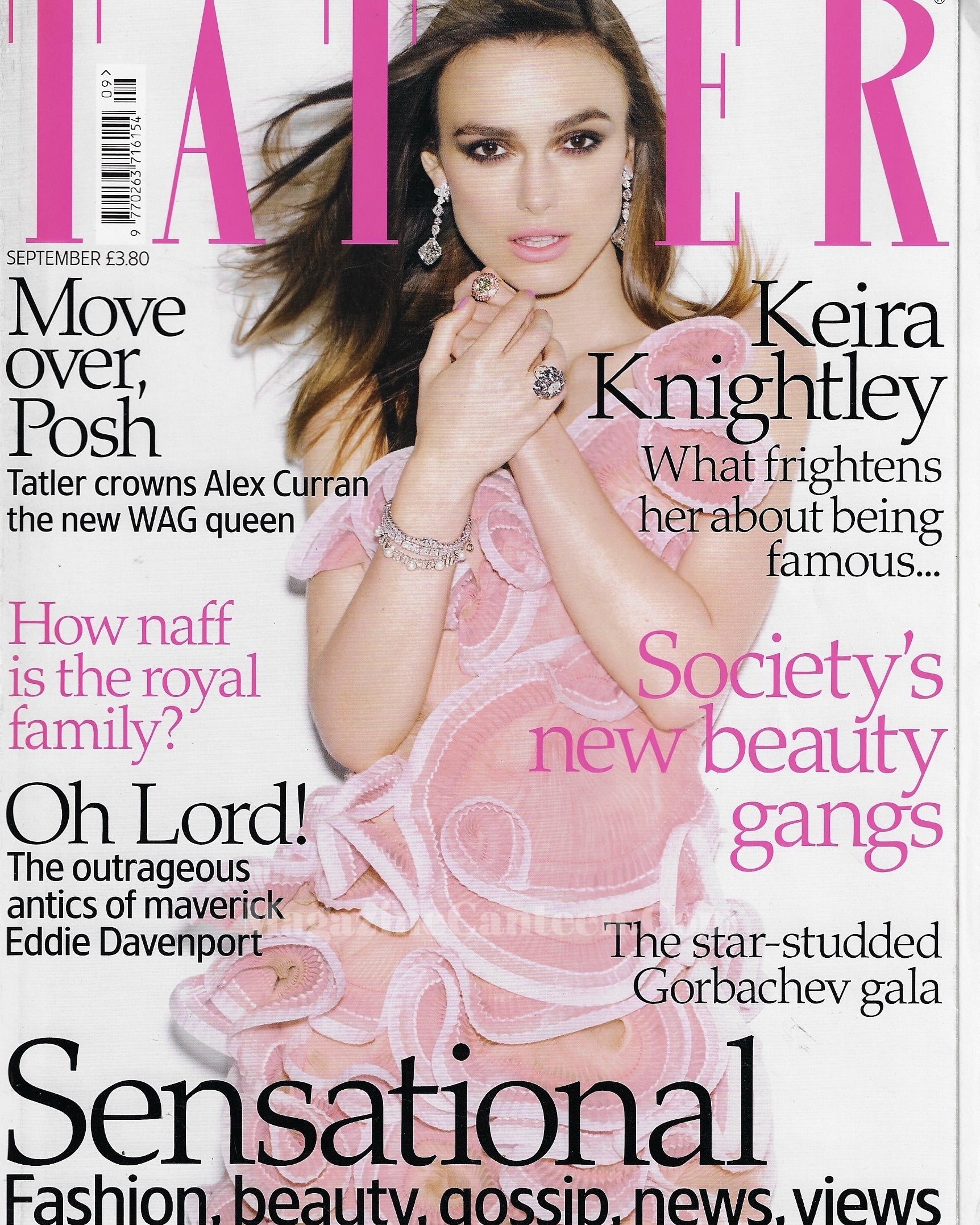Tatler Magazine - Keira Knightley