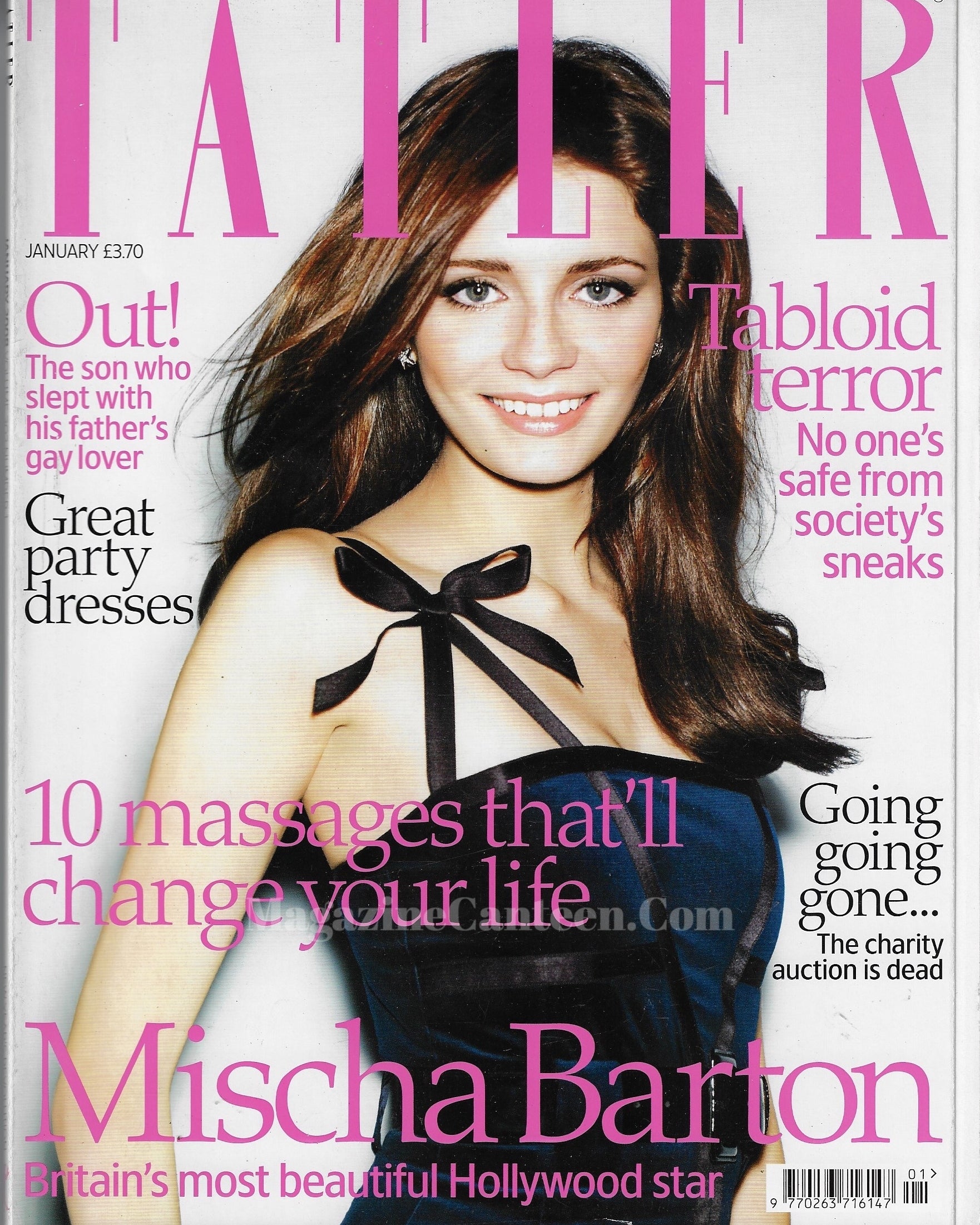 Tatler Magazine - Mischa Barton