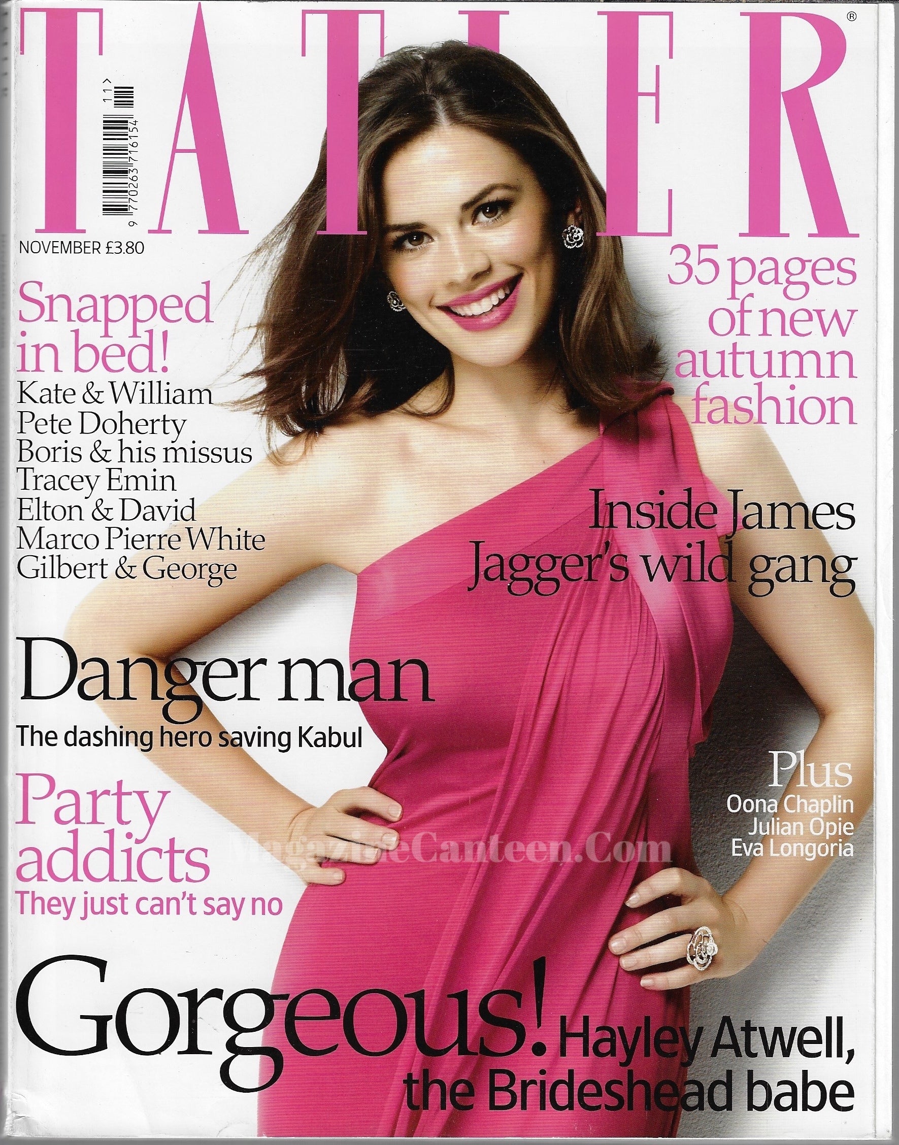 Tatler Magazine - Hayley Atwell – magazine canteen