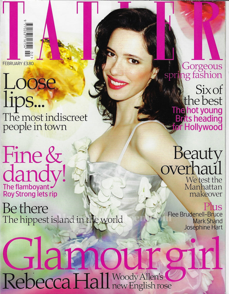 Tatler Magazine - Rebecca Hall – magazine canteen