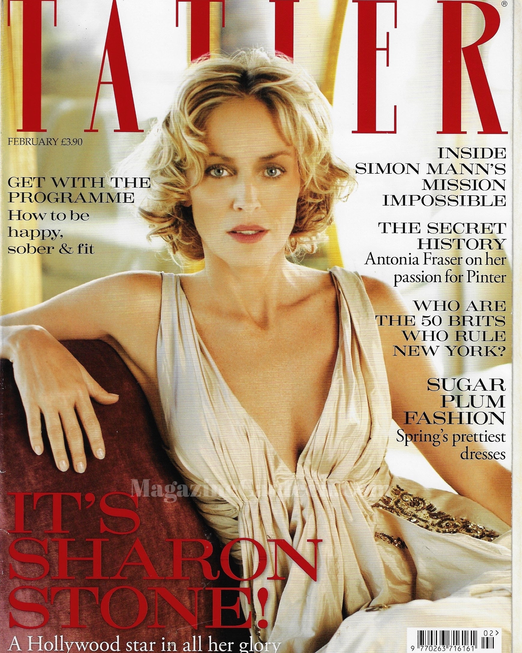 Tatler Magazine - Sharon Stone