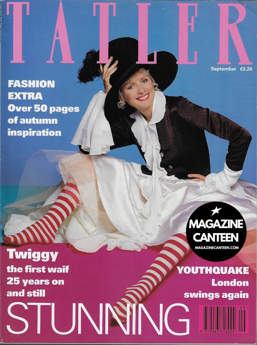 Tatler Magazine - TWIGGY Barry Lategan AMANDA HARLECH