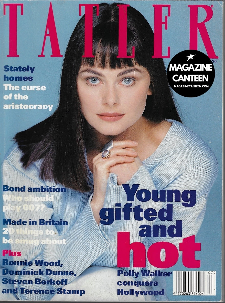 Tatler Magazine - Polly Walker BJORK Willem Dafoe TERENCE STAMP