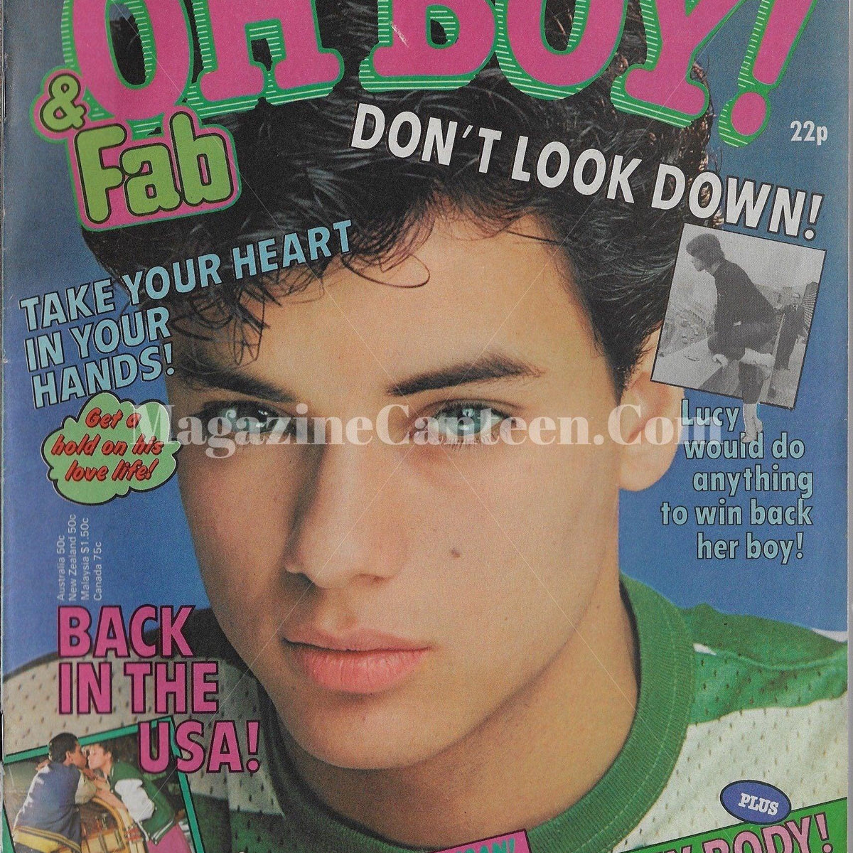 Oh Boy Magazine - Nick Kamen – magazine canteen