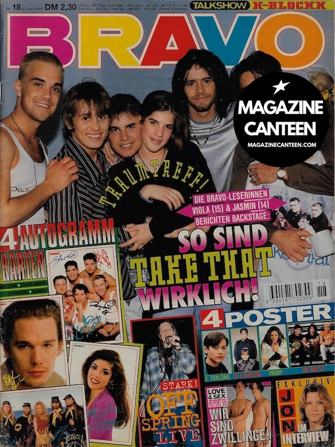 Bravo Magazine - Take That BON JOVI Offspring – magazine canteen