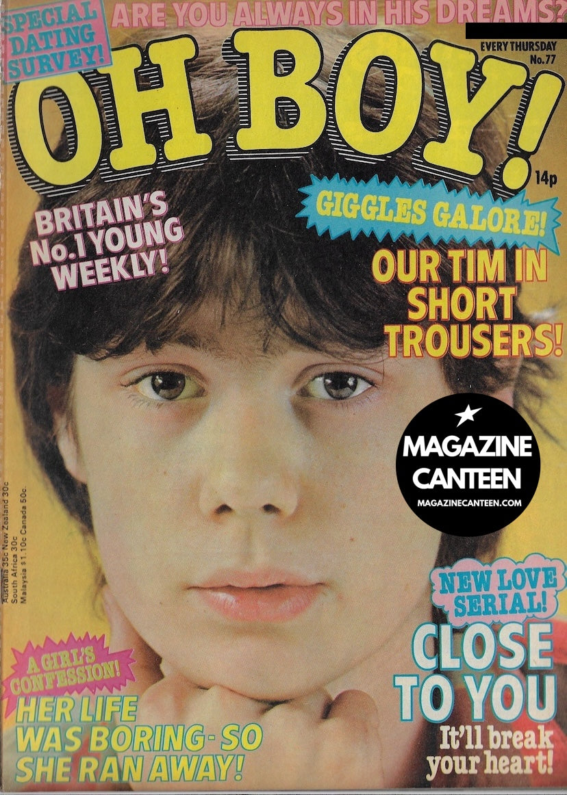 Oh Boy Magazine - Thin Lizzy Barry Sheene – magazine canteen