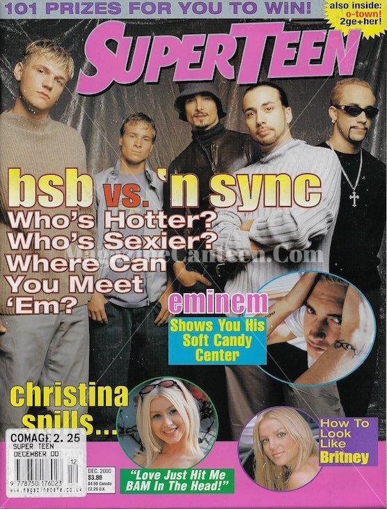 Super Teen Magazine - The Backstreet Boys – magazine canteen