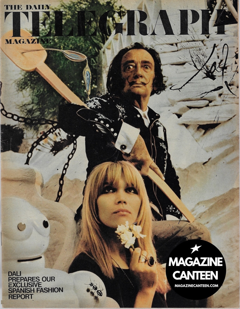 The Telegraph Magazine - Salvador Dali AMANDA LEAR