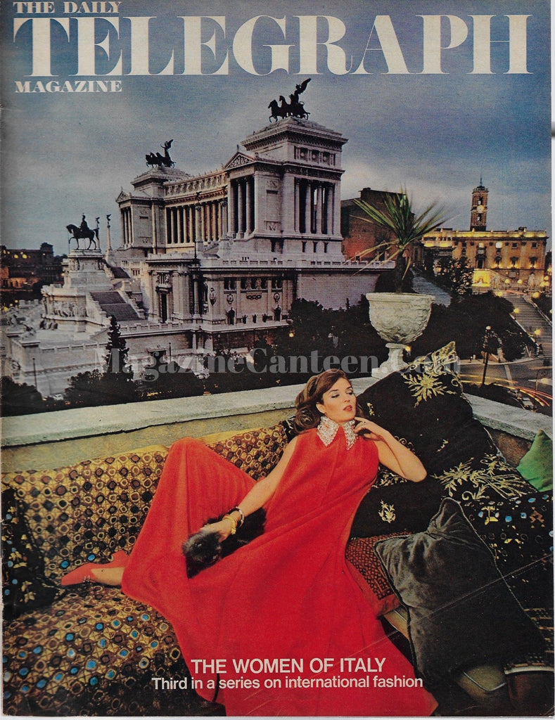 Getty Magazine The Telegraph Magazine - Talitha Getty Benedetta Barzini – magazine canteen
