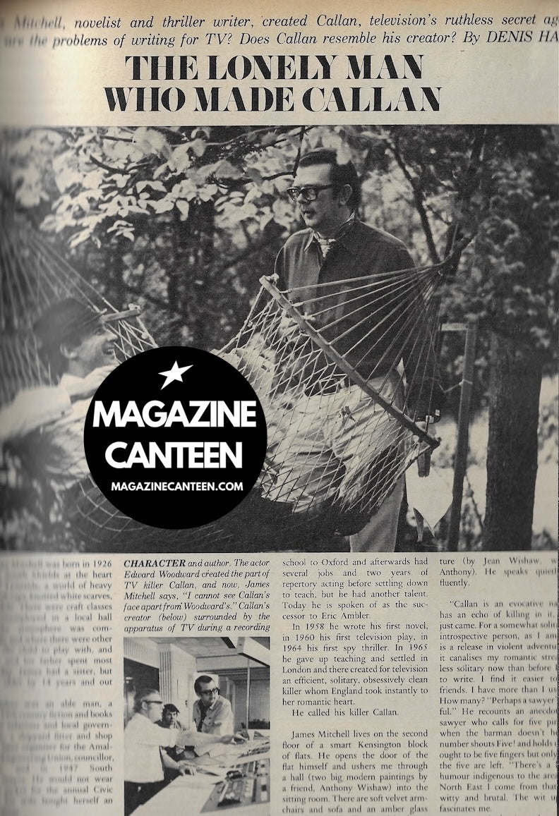 The Telegraph Magazine - EDWARD WOODWARD James Mitchell Callan