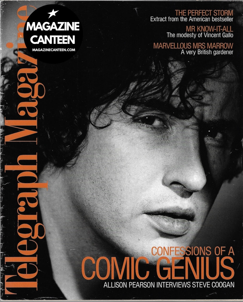 The Telegraph Magazine - STEVE COOGAN Vincent Gallo