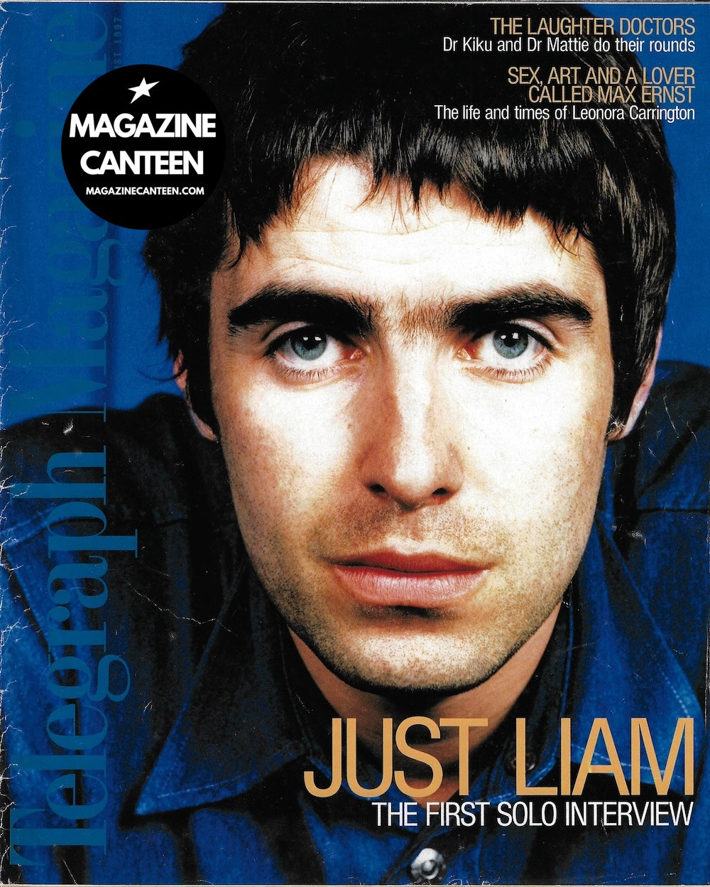 The Telegraph Magazine - Liam Gallagher OASIS Romane Bohringer