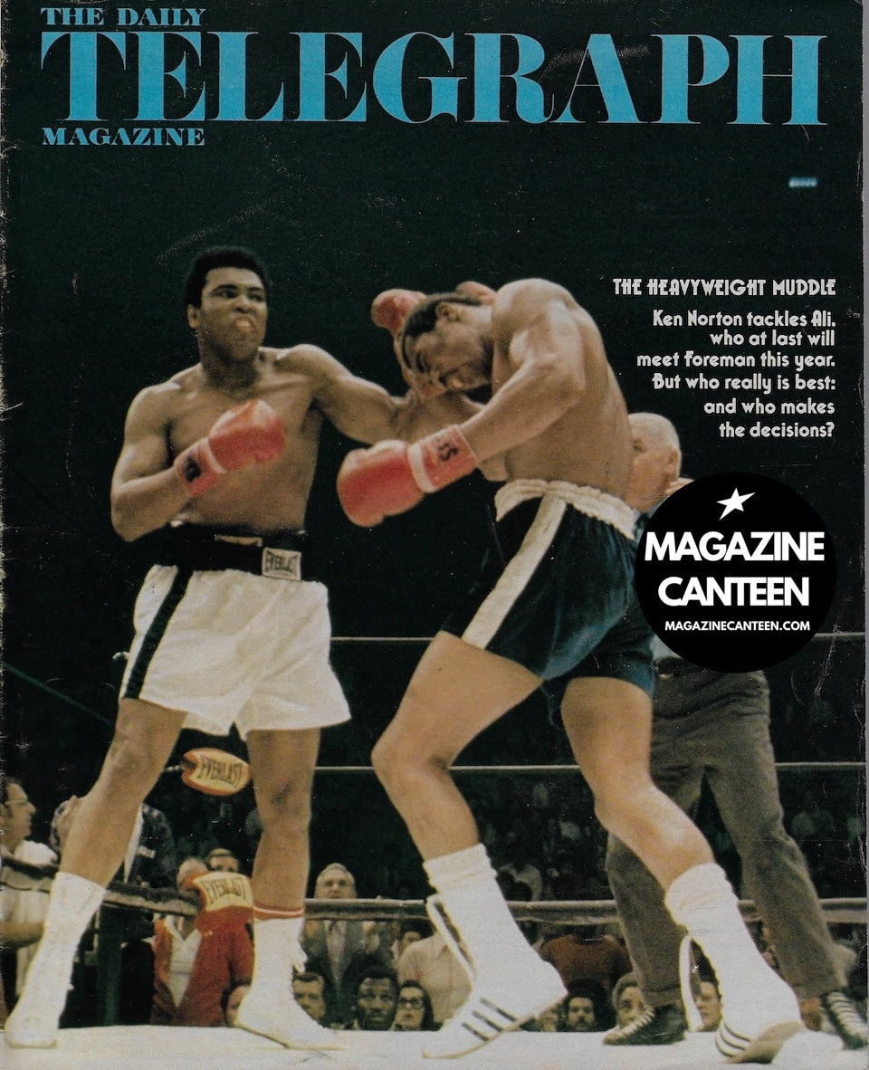 The Telegraph Magazine - MUHAMMAD ALI 1974 george foreman