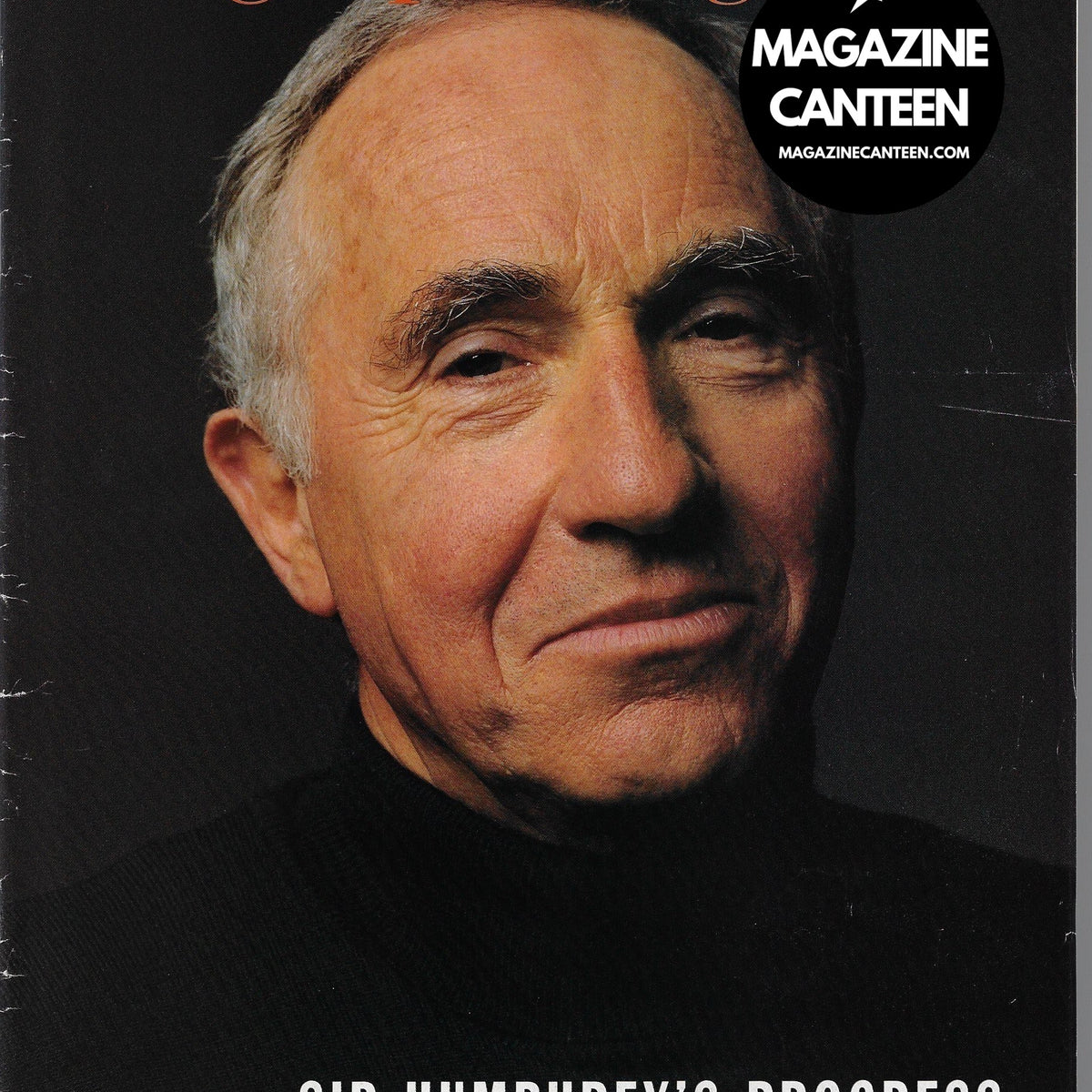 The Telegraph Magazine - Nigel Hawthorne TIM RICHMOND – magazine canteen