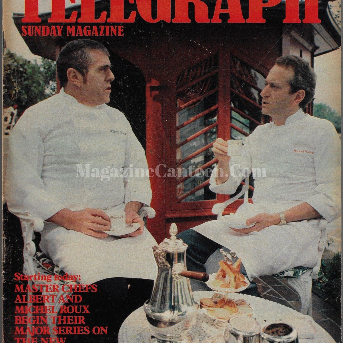 The Telegraph Magazine - Albert & Michael Roux Raymond Selkirk ...