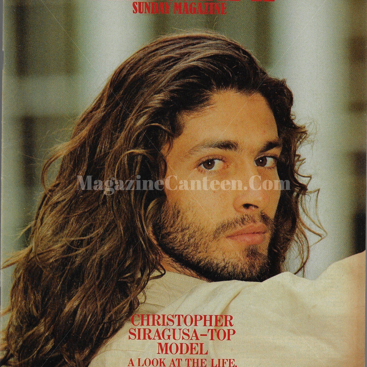 The Telegraph Magazine - Christopher Siragusa Male Model – magazine canteen