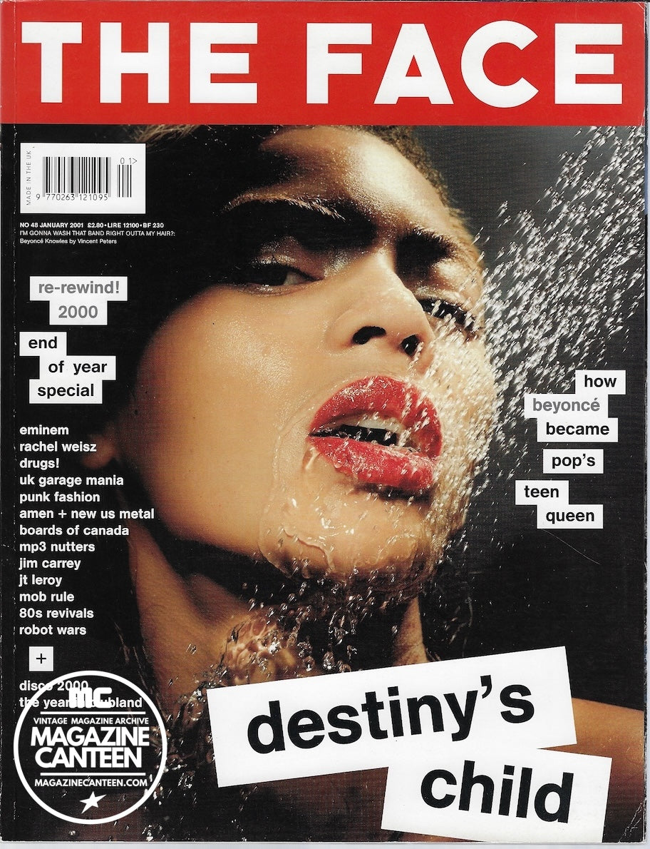 The Face Magazine 2001 - Destiny's Child BEYONCE Rachel Weisz