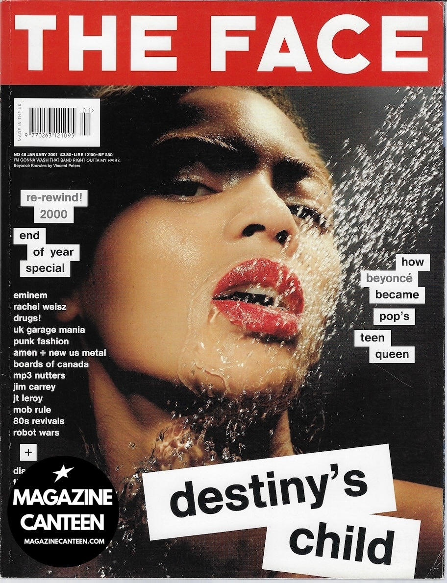 The Face Magazine 2001 - Destiny's Child BEYONCE Rachel Weisz