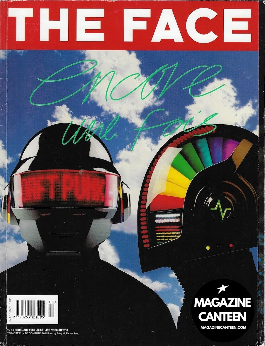 The Face Magazine 2001 - DAFT PUNK Nelly Missy Rayder – magazine