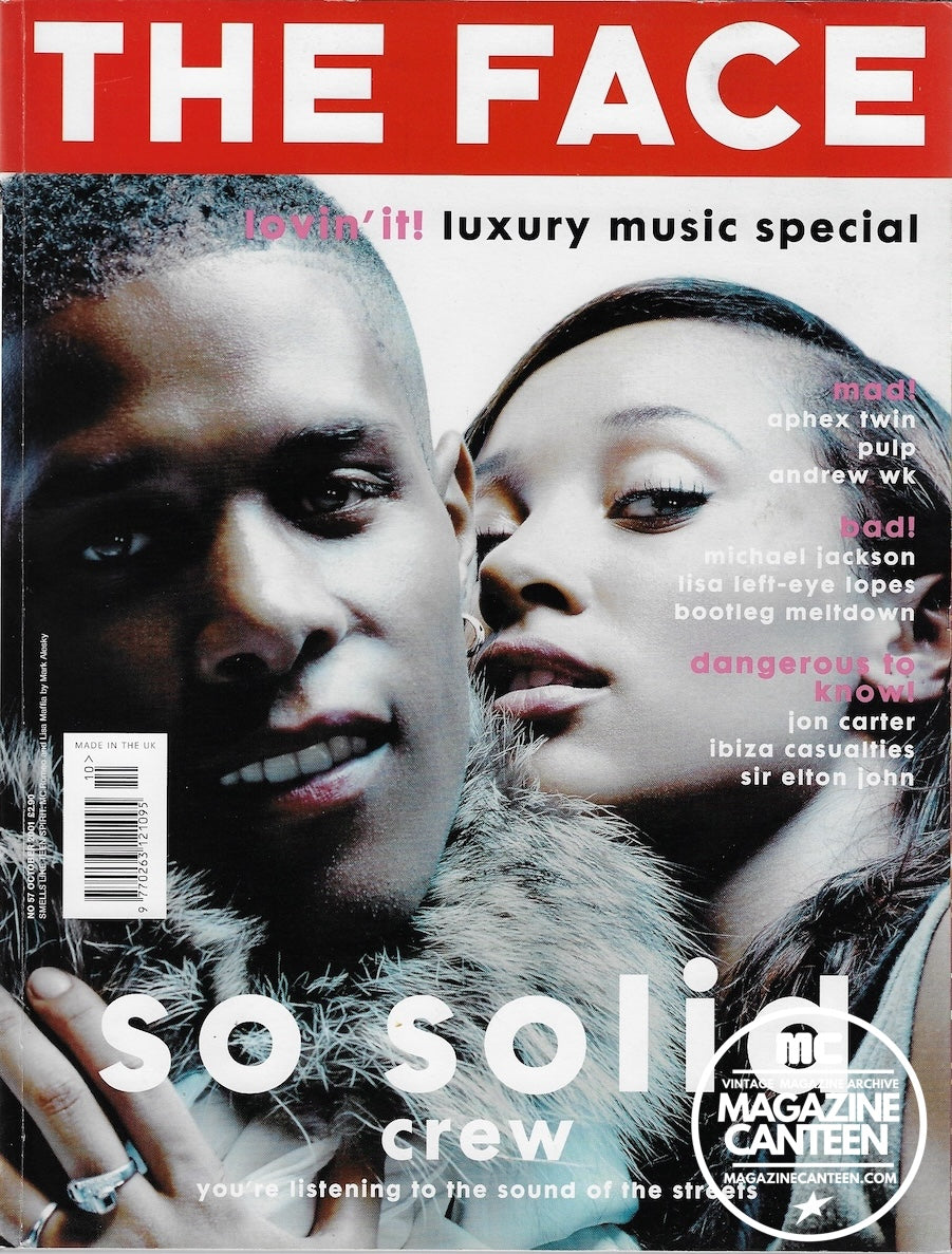 The Face Magazine 2001 - SO SOLID CREW Pulp TLC Mini ANDEN