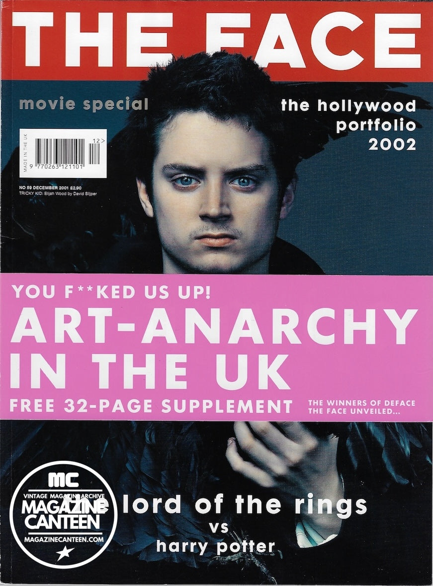 The Face Magazine 2001 - ELIJAH WOOD Lord Of The Rings