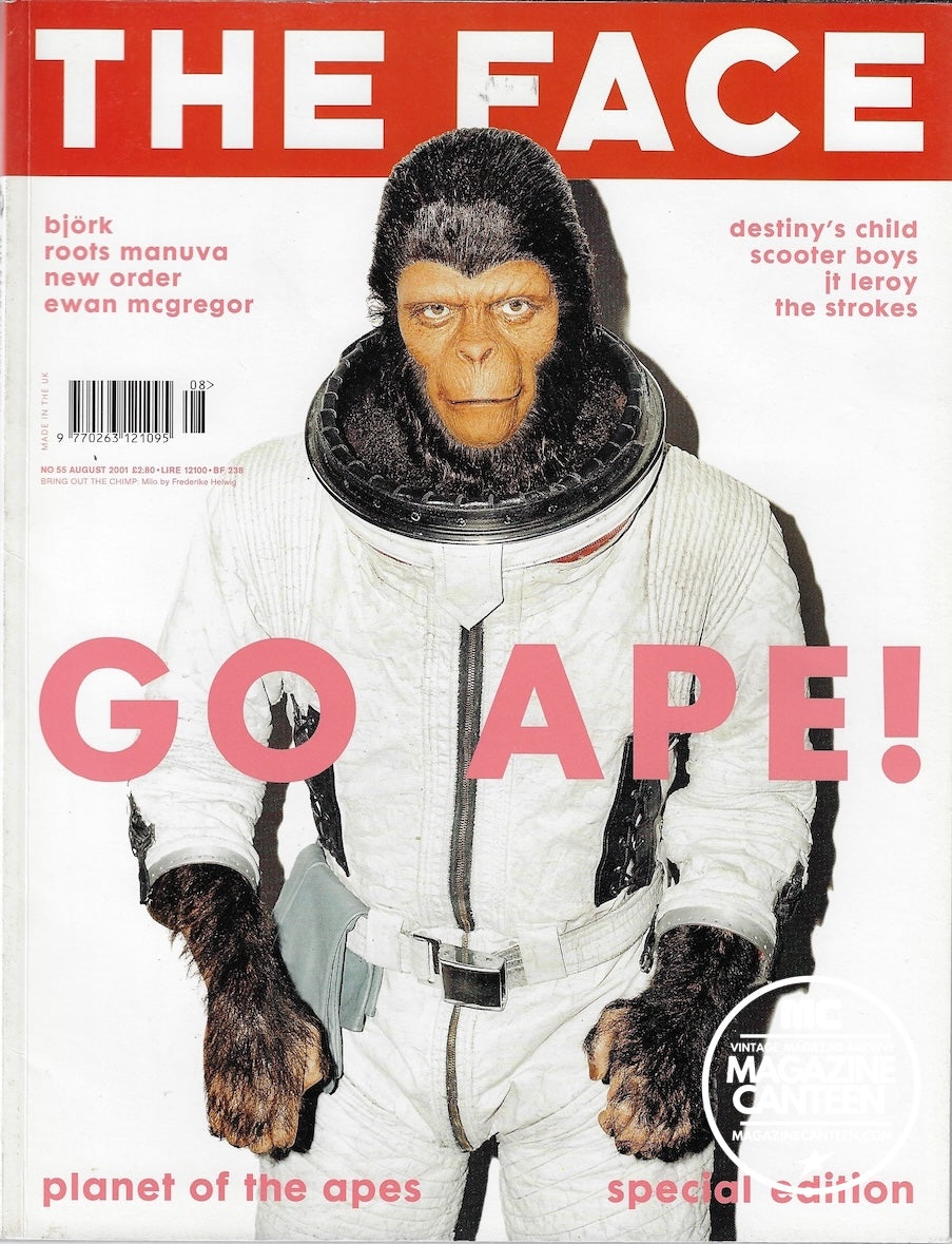 The Face Magazine 2001 - Ewan McGregor BJORK New Order
