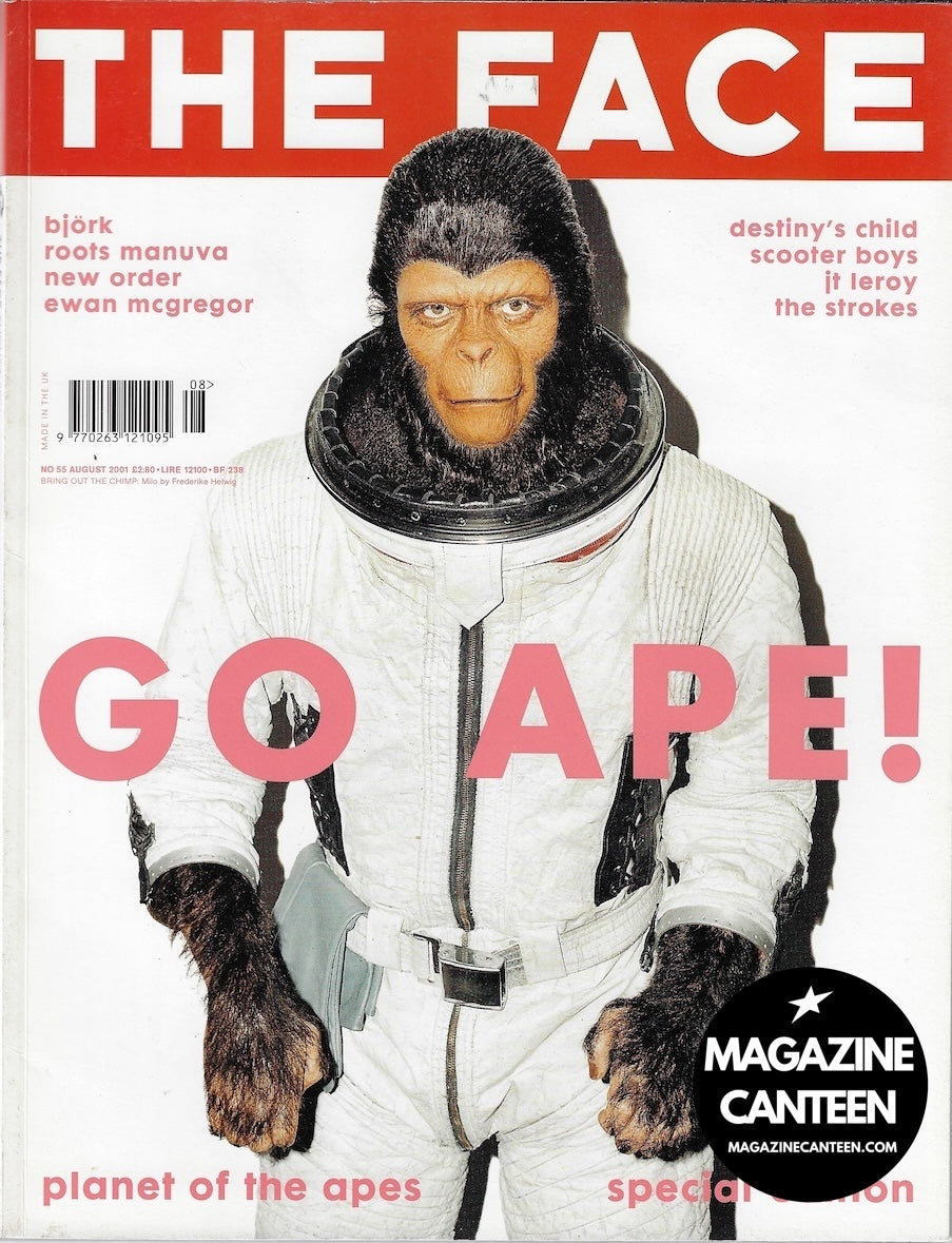The Face Magazine 2001 - Ewan McGregor BJORK New Order