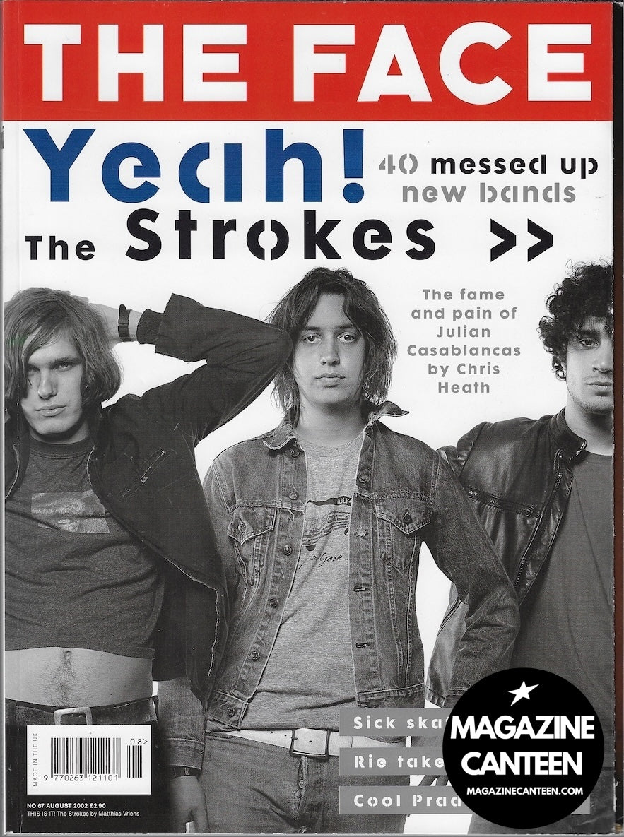 The Face Magazine 2002 - THE STROKES Rie Rasmussen DAVID