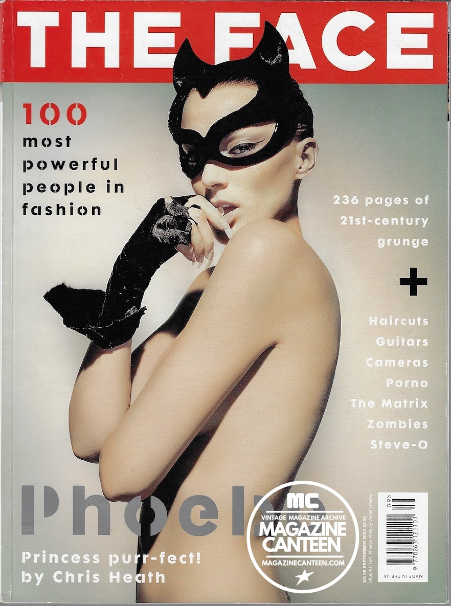 The Face Magazine 2002 - PHOEBE PHILO Alexander McQueen David Armstrong