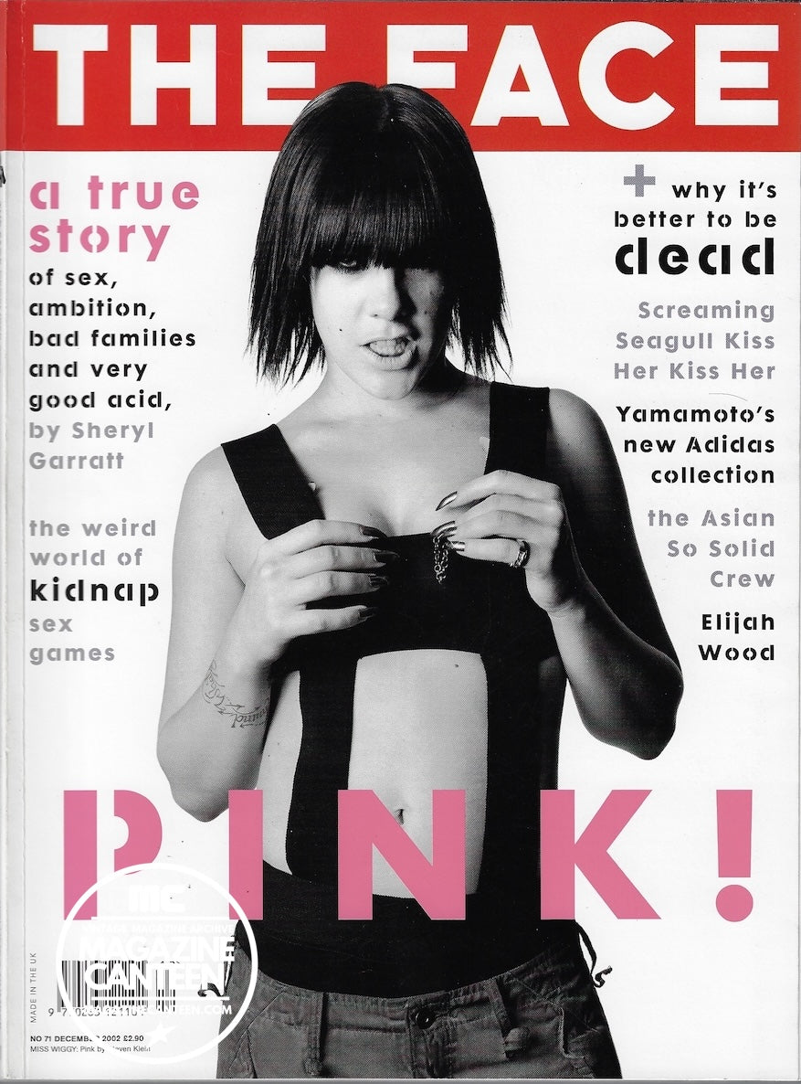 The Face Magazine 2002 - PINK Natalia Vodianova AN OOST David Armstrong