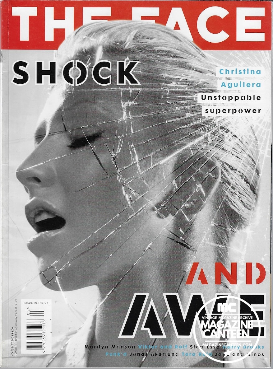 The Face Magazine 2003 - Christina Aguilera NATALIA VODIANOVA Daria Werbowy