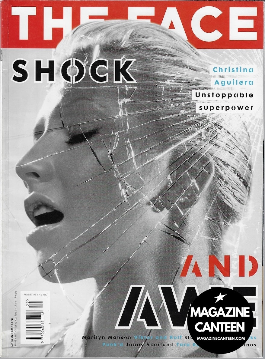 The Face Magazine 2003 - Christina Aguilera NATALIA VODIANOVA Daria Werbowy