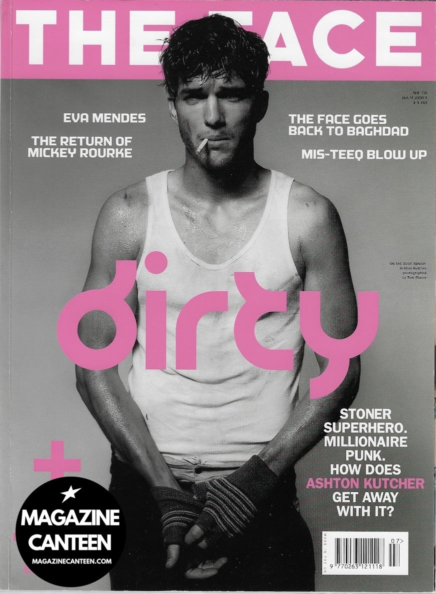 The Face Magazine 2003 - Ashton Kutcher ALASDAIR MCLELLAN Liz Collins