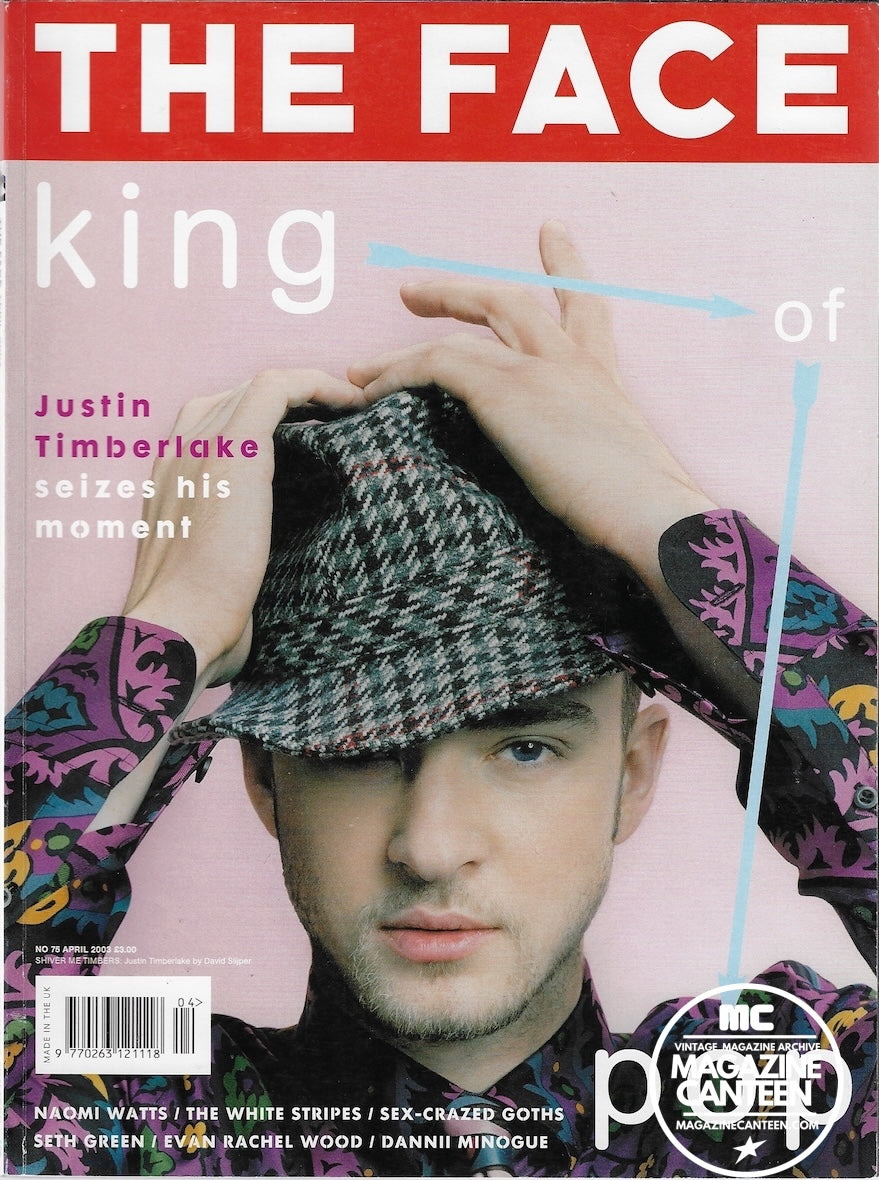 The Face Magazine 2003 - Justin Timberlake JESSICA STAM Dannii Minogue