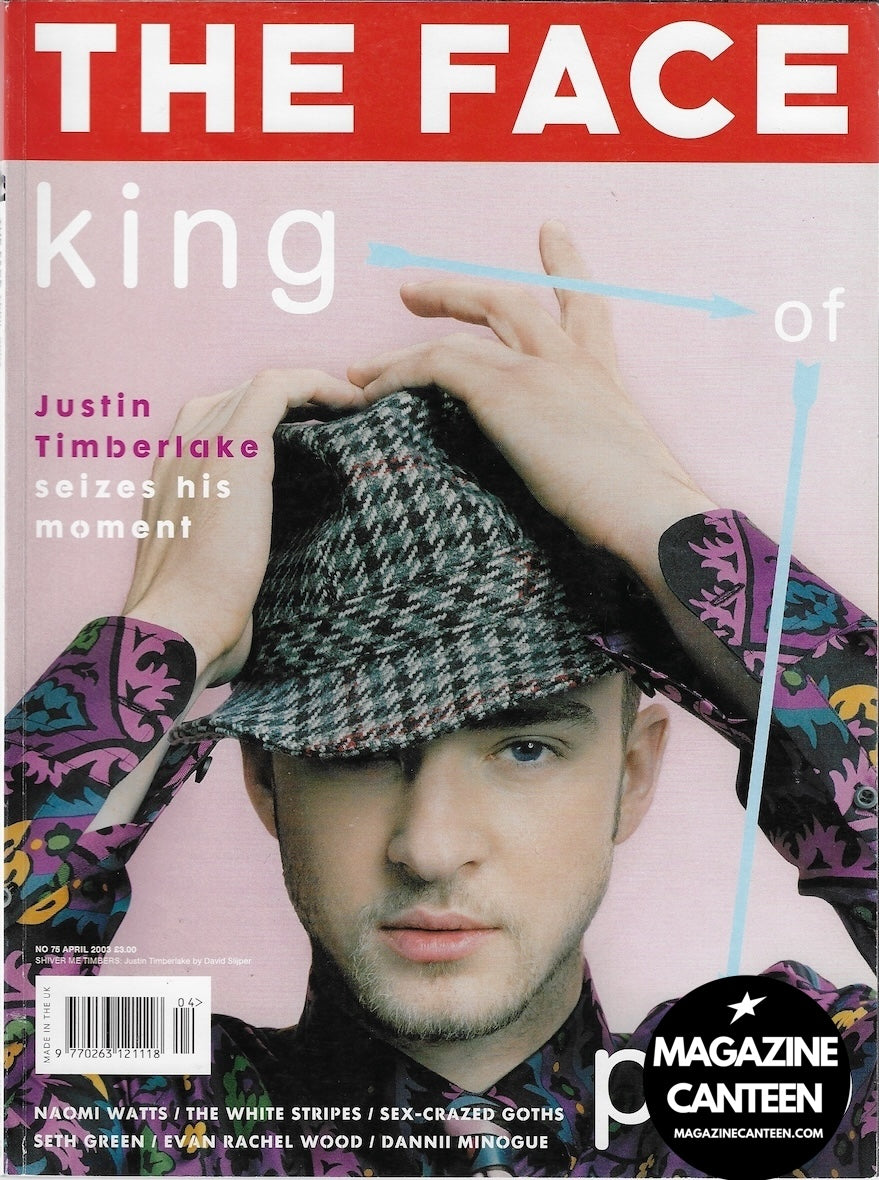 The Face Magazine 2003 - Justin Timberlake JESSICA STAM Dannii Minogue