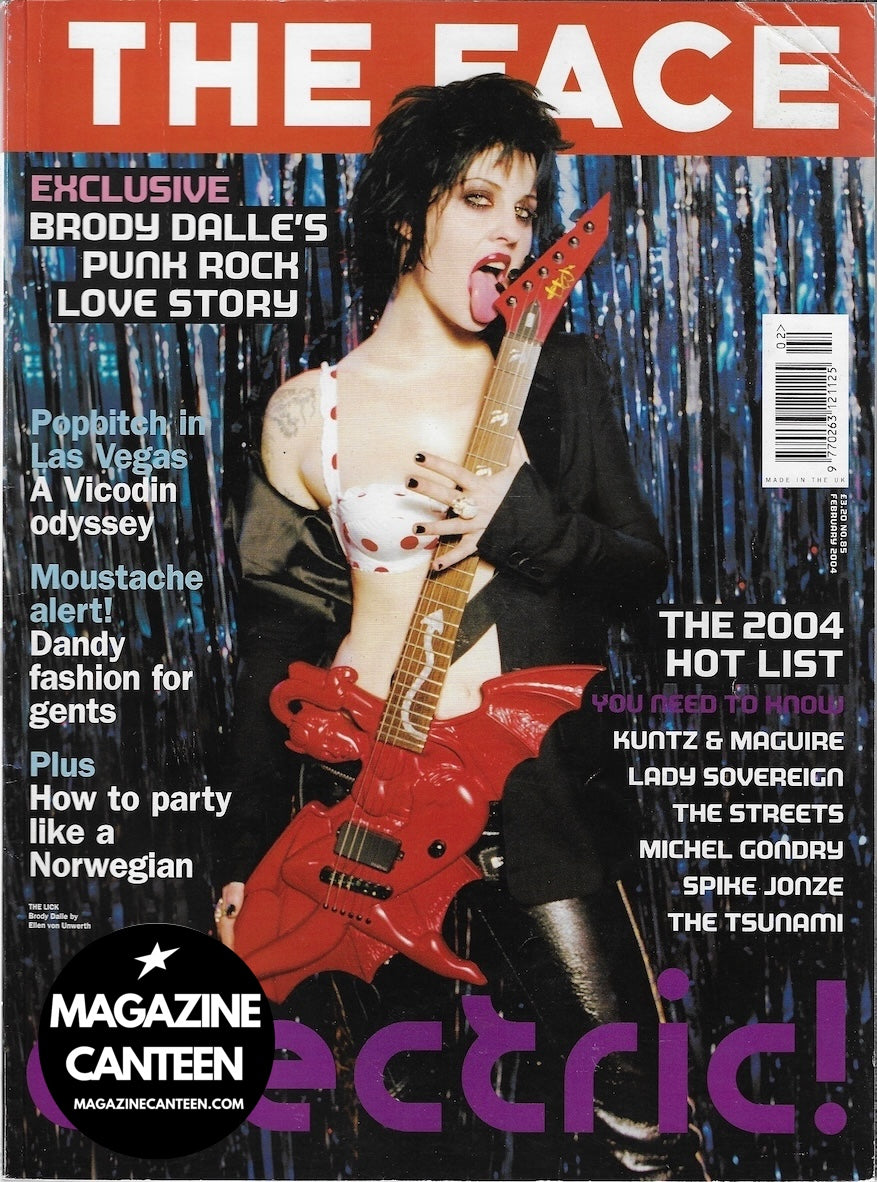 The Face Magazine 2004 - BRODY DALLE The Distillers DAVID SLIJPER